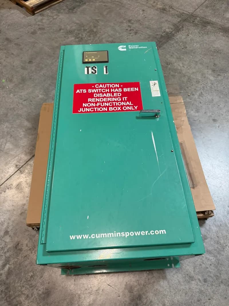 Cummins 400 Amp Transfer Switch