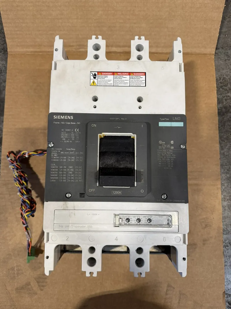 Siemens 1200 Amp Breaker